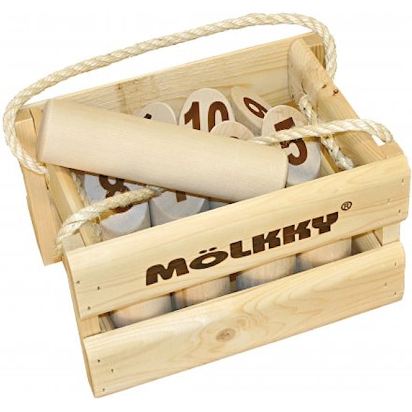 Mölkky Original i trälåda