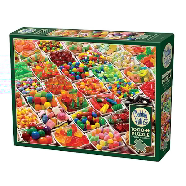 Pussel Sugar Overload 1000 brikker Cobble Hill