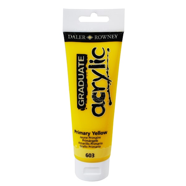 Acrylic 120 ml Gul Graduate Daler-Rowney
