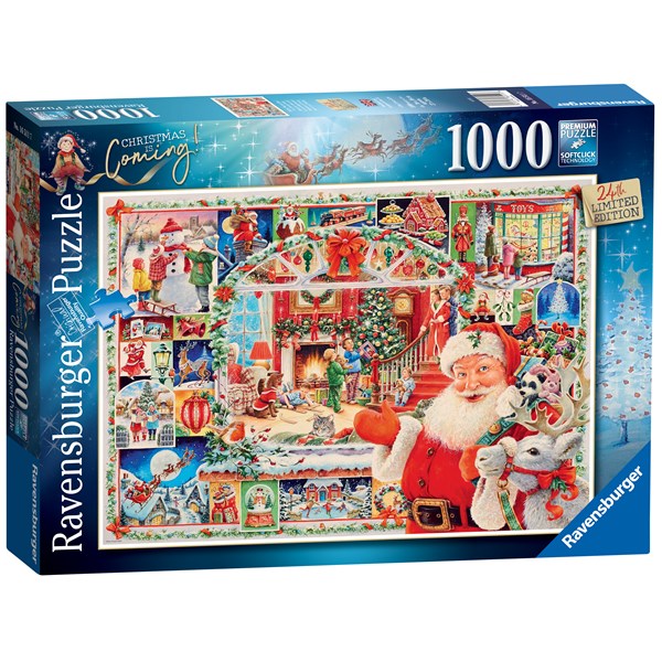 Christmas is coming! Julpussel 1000 bitar Ravensburger