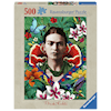 Frida Kahlo: Blooming Fantasy Pussel 500 Bitar, Ravensburger