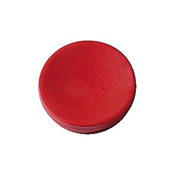 Magnetknappar 30 mm Röd 5 st