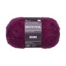 Hehku Garn Mohair Ullmix 50g Columbine 596 Novita