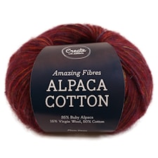 Adlibris Alpaca Cotton 50g Plum Twist A688