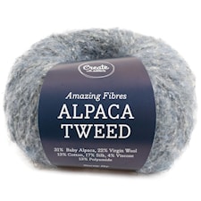 Adlibris, Alpacka Tweed, 50 g, Stormy Sky A738
