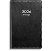 Kalender 2026 Prestige Konstläder Svart Burde