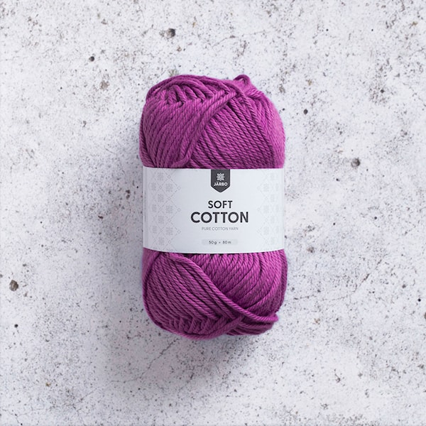 Soft Cotton Bomullsgarn 50 g Berry Poppins (8902) Järbo