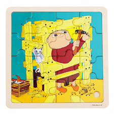 Alfons Puzzle Wooden Construction Fun 16 palaa