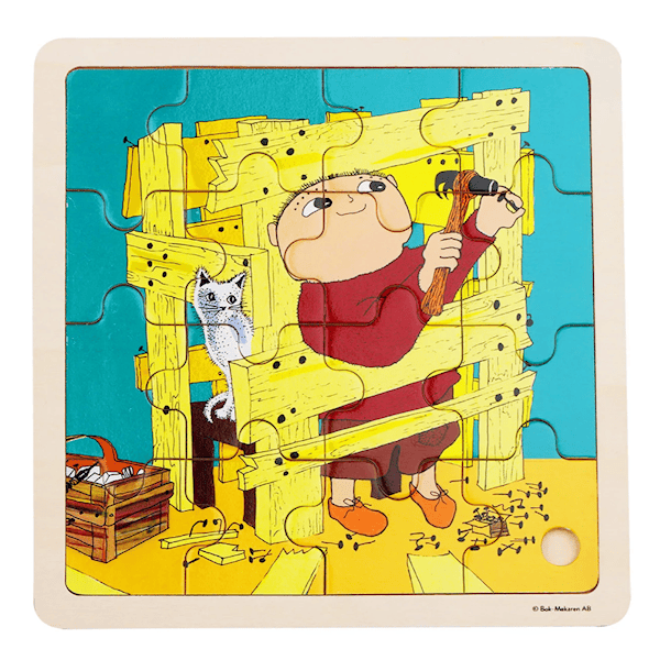 Alfons Puzzle Wooden Construction Fun 16 bitar