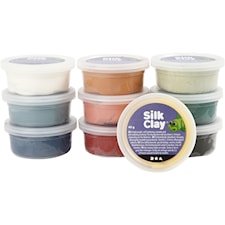 Silk Clay®, värilajitelma, 10x40 g/ 1 pkk