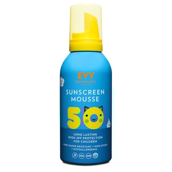 EVY Solskydd Barn Mousse, SPF 50, 150ml