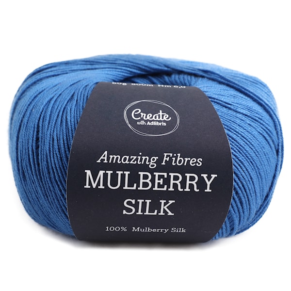 Adlibris, Mulberry Silk, 50 g, Santorini A541