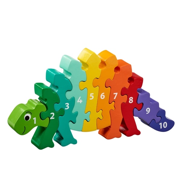 Pusledyr Dino 1-10 Lanka Kade