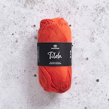 Tilda Garn Bomullsmix  50 g Ready-y-or Not 95 Svarta Fåret