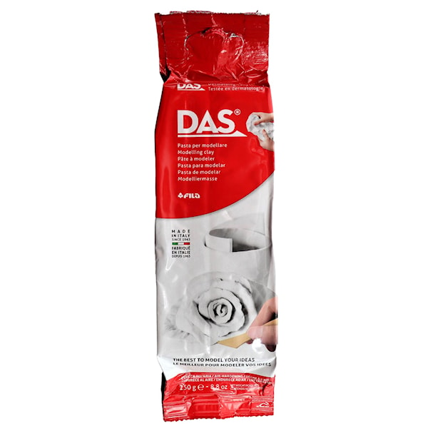 DAS Air Drying White Modelling Clay 250g