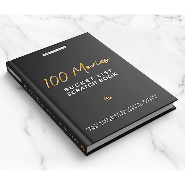 Utklippsbok Bucketlist 100 filmer Gift Republic Ltd.