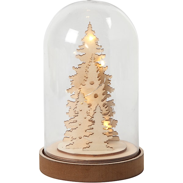 Klokke på trefot, H: 18 cm, dia. 11 cm, 1 pk.
