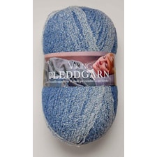 Pleddgarn Garn Akrylmix 350 g Ljusblå 721 Viking Garn