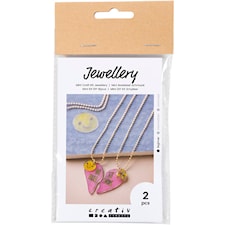 Askartelusetti Mini Koruaskartelu, Kutistemuoviset ystävyyskaulakorut, 1 pkk/ 1 pkt