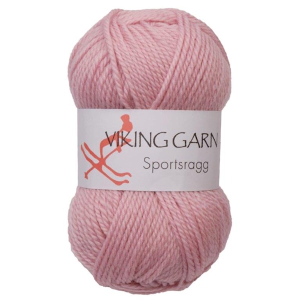 Viking of Norway Sportsragg 50 gr Lys Rosa 574