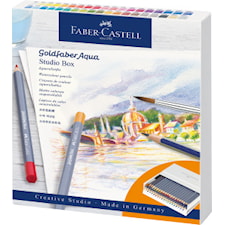 Goldfaber Aqua Studio Box med 38 Pennor Faber-Castell