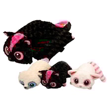 Gosedjur Yohoo, Vit/blå, 39X48cm