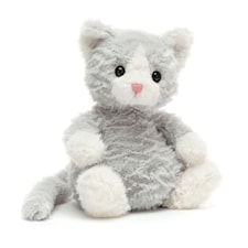 Mitten Kitten Shimmer 19 cm Ljusgrå Jellycat