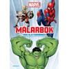 Målarbok Marvel Mix med klistermärken Kärnan