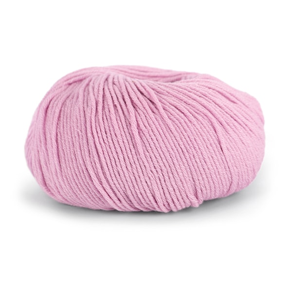 Knit At Home Classic Cotton Merino Ullmix 50 g Rosa 811