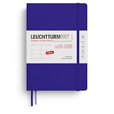 Kalender A5 18m 25–26 Ukentlig Planlegger Ink Leuchtturm1917