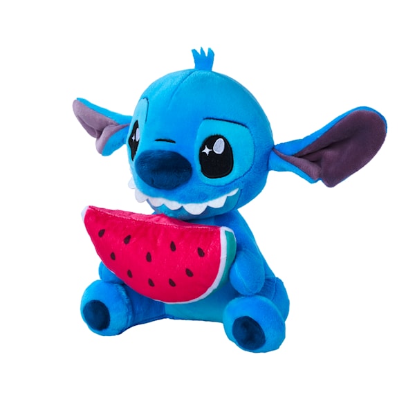 Disney Lilo &  Stitch Kosedyr Stitch med Vannmelon 25 cm -  Kosedyr