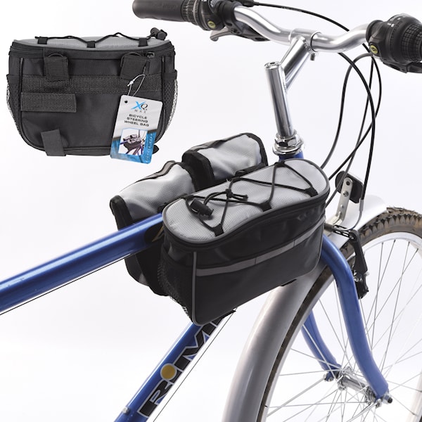 Cykelväska Grå och Svart