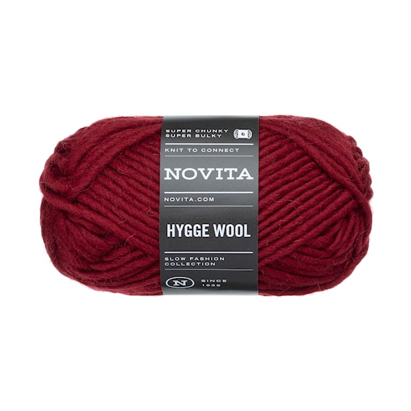 Hygge Wool Ullgarn 100g Bær 548 Novita