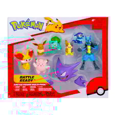 Figursett med Battle-figurer 8-pakning Pokémon