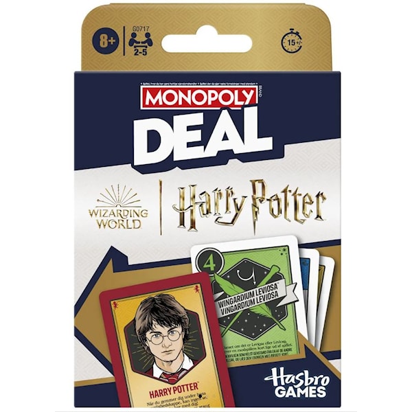 Monopoly Deal Harry Potter (NO/DK) Hasbro