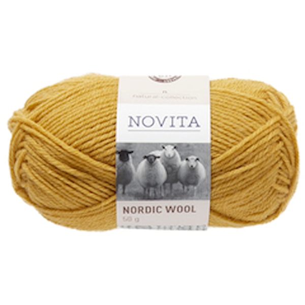 Novita Nordic Wool Lanka Villasekoite 50 g, toffee 287