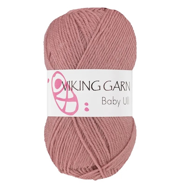 Baby Ull Garn Merinoull 50 g Viking Garn