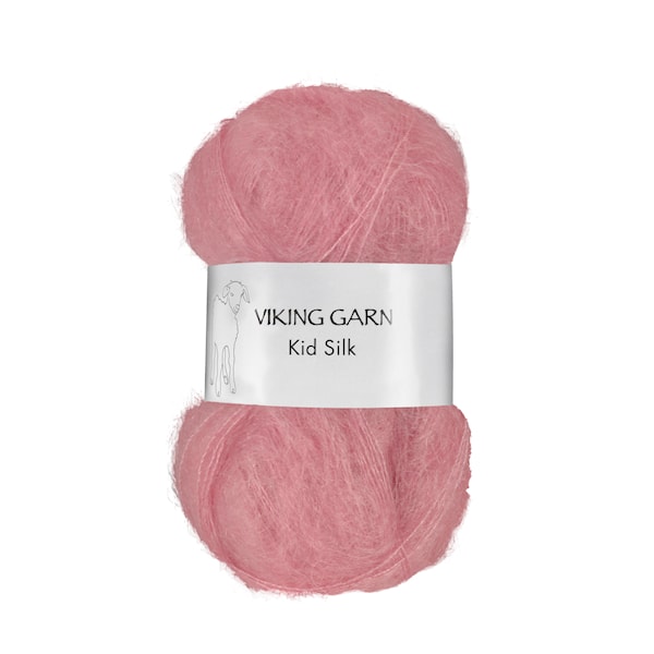 Kid/Silk Garn 25 g Aprikos 365 Viking Garn