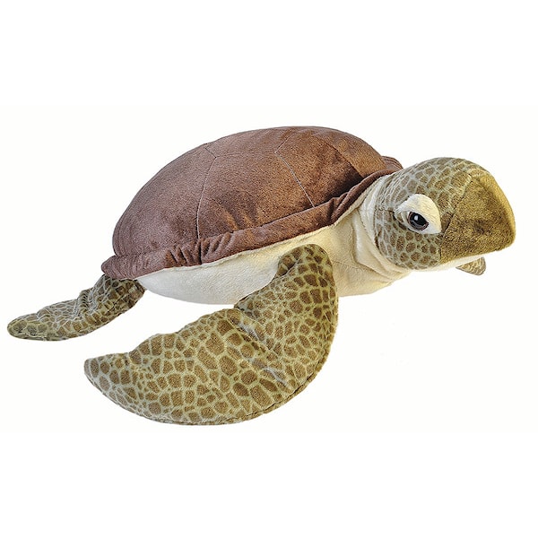 Cuddlekins Jumbo Havskilpadde Kosedyr 74 cm Wild Republic