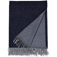 GANT Home Mere Pledd Merinoull/Kasjmir 130x180 cm Sateen Blue