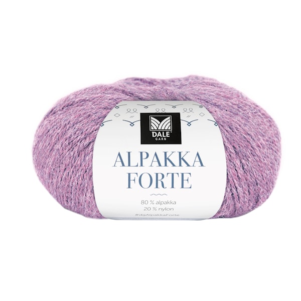 Dale Garn Alpakka Forte Garn Alpakka 50 g Lavendel 712
