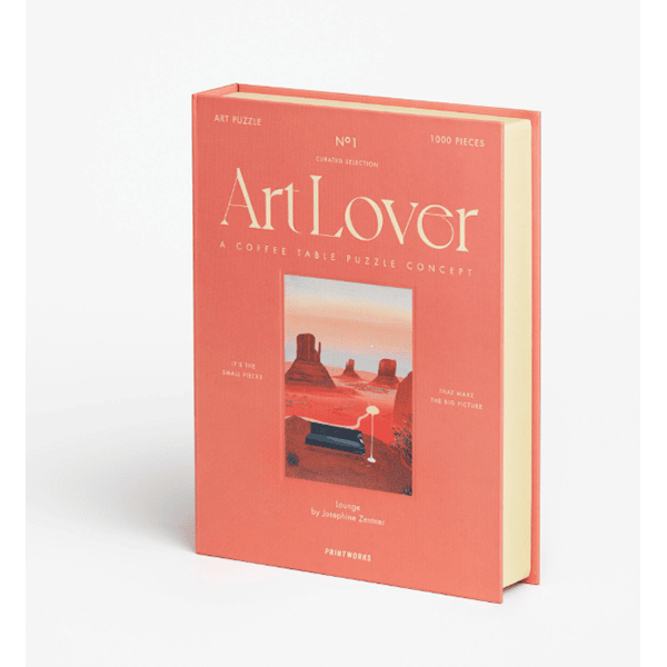 Art Lover Book Lounge Pussel 1000 Bitar Printworks