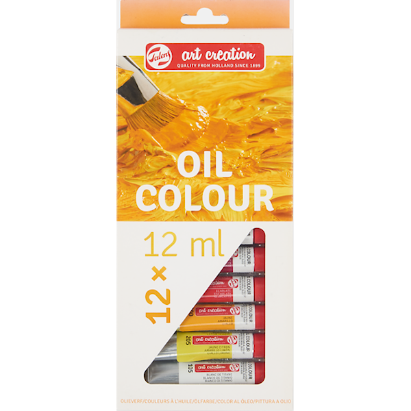 Artequipment TALENS Art Creation Oljemaling 12 x 12 ml univ