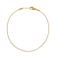 Edblad Charmentity Ballchain Ankle Gold
