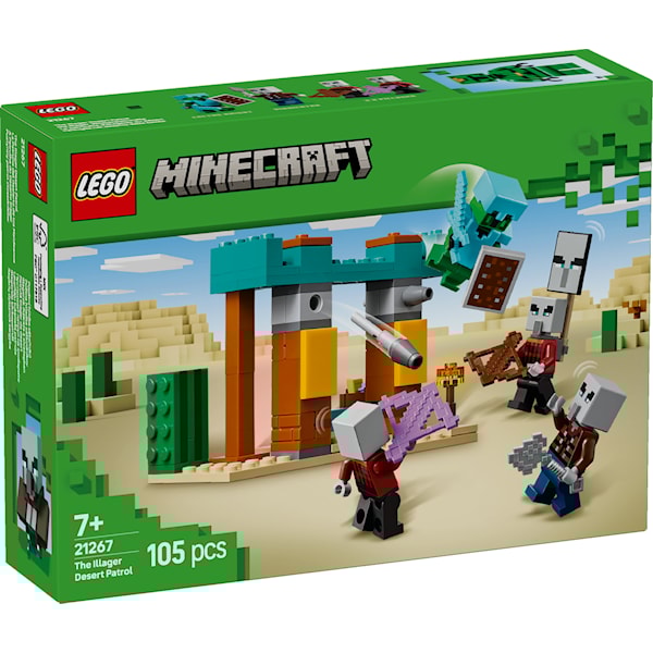 LEGO - Minecraft - Ondsbyboer-ørkenpatrulje (21267)