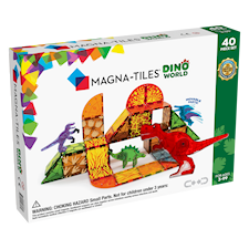 Magna-Tiles Dino-verden, 40 brikker