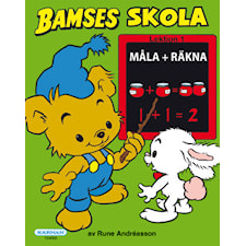 Bamses Skola Måla + Räkna Egmont