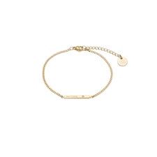 Bud To Rose, Line Armbånd, Gull