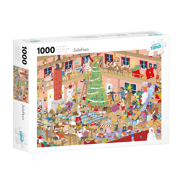 Puslespill julaften 1000 brikker, Tildas