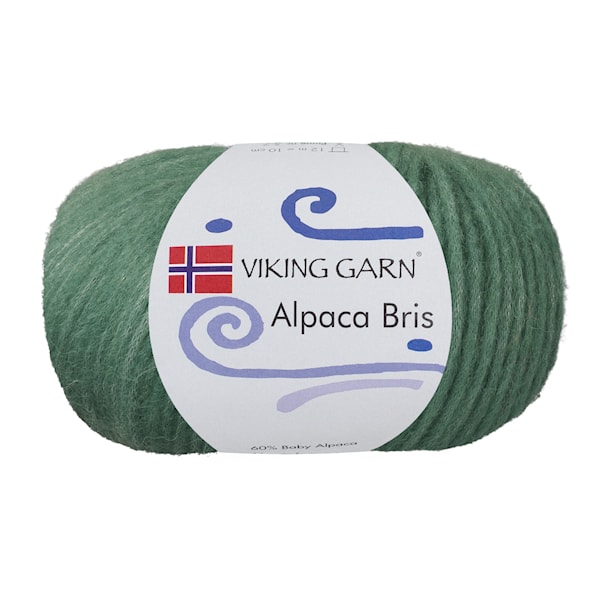 Alpaca Bris 50 g Jade 336 Viking Garn